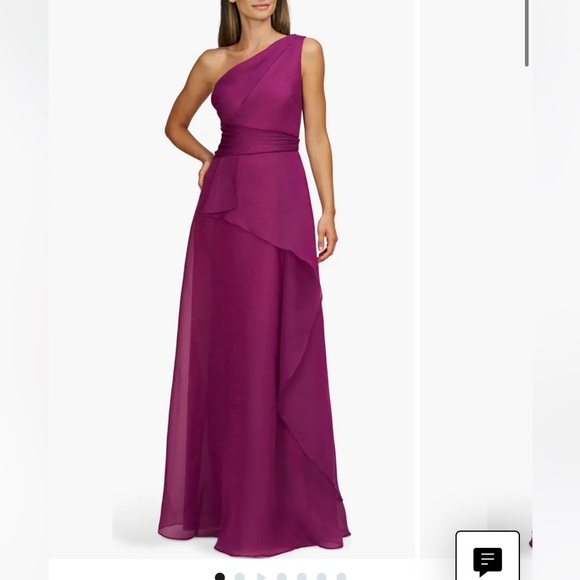 Seraphina One-Shoulder Organza Gown - Picture 1 of 6